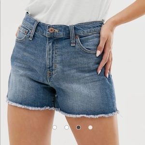 J.Crew Mercantile cut off denim boy shorts